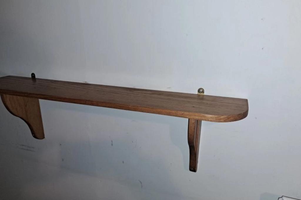 Solid Oak Shelf