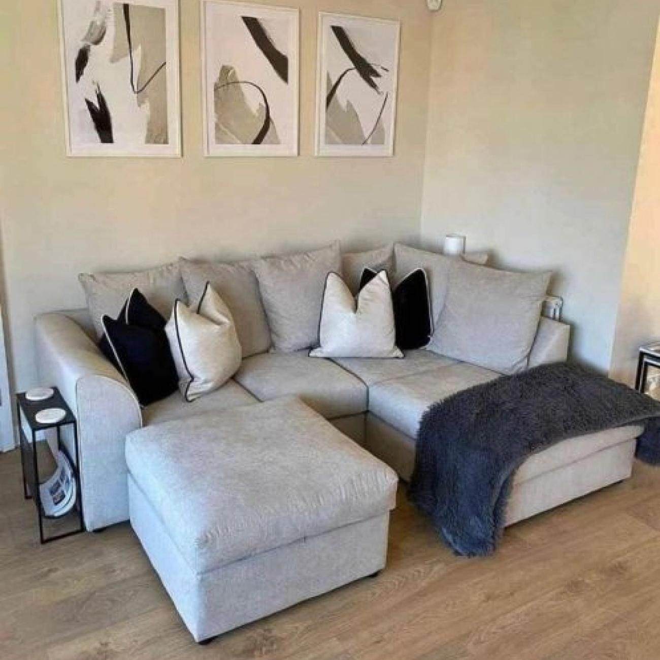 Hurry Up 4x Setter L Shape High Back Corner Sofa for Sale ¬ Delivery Available All over the UK!