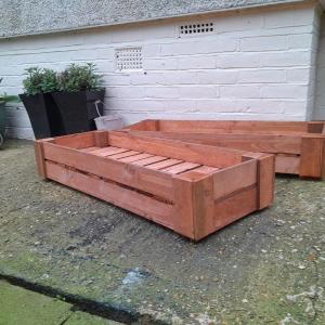 Wooden Planters £20 Each Made to fit growbag size
