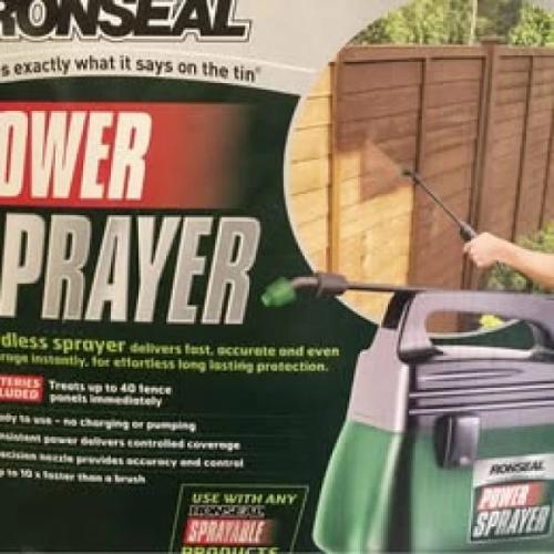 RONSEAL POWER SPRAYER