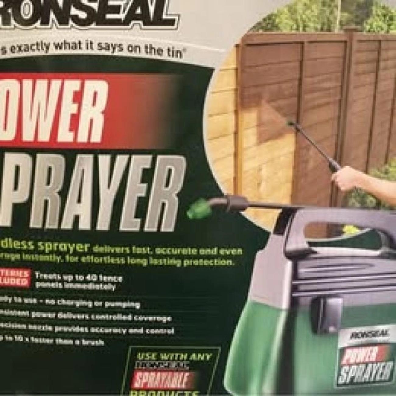 RONSEAL POWER SPRAYER