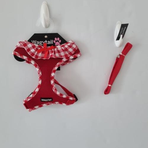 Wagytail Large Harness & Matching Lead