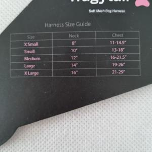 Wagytail Large Harness & Matching Lead