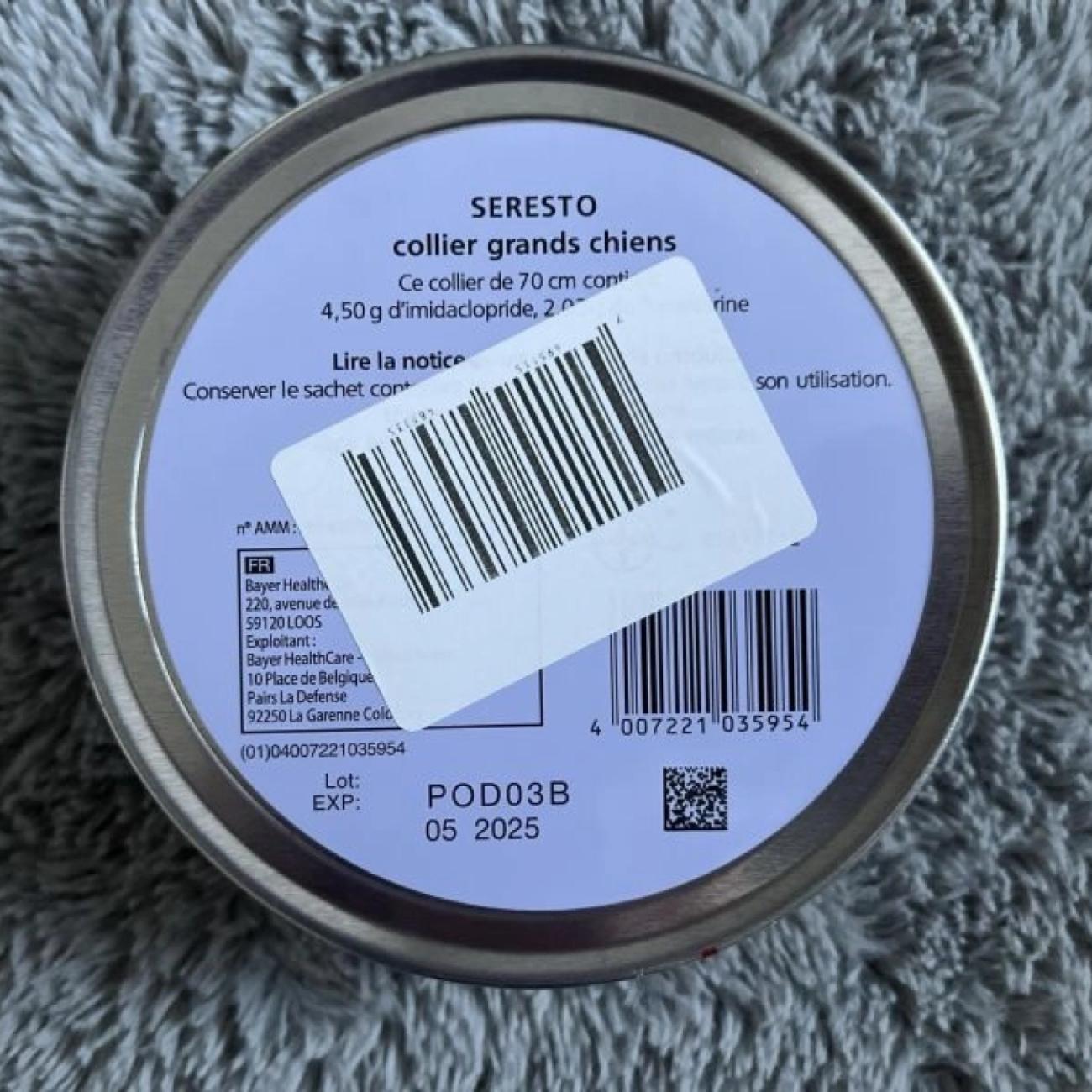 SERESTO FLEA AND TICK COLLAR