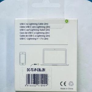 USB C to Lightning Cable 2 Meter for iPhones 11, 12, 13, 14 Series