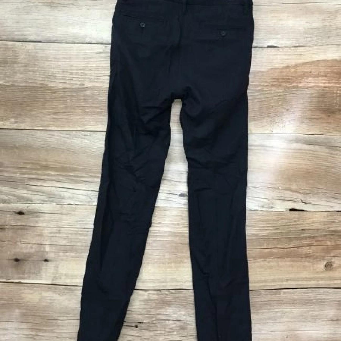 DKNY Blue Melange Straight Leg Trousers