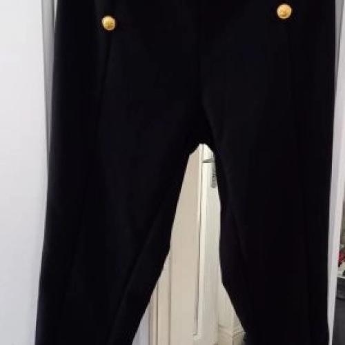 SHEIN Curve Studio Women's High Waist Button Tight Outdoor Casual Activewear Leg