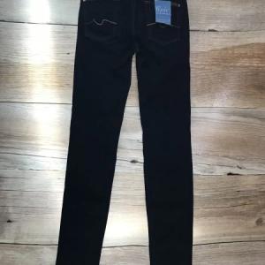 7 For All Mankind Blue Mid Rise Roxanne Slim Fit Jeans