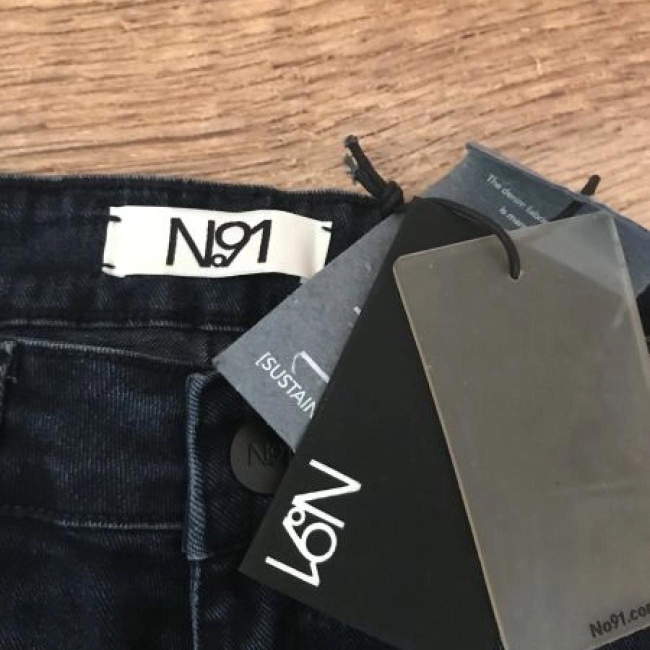 No.91 Black Slim Fit Jeans