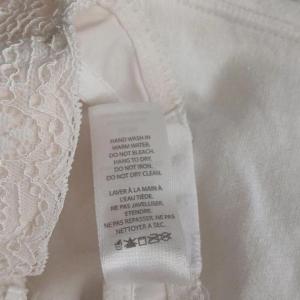 Jessica Simpson Bra Top Camisole Women's Large White Lace Underwired Padded Cups