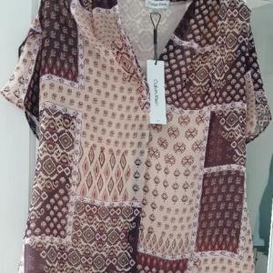 Clavin Klien Multi Colour Multi Print blouse