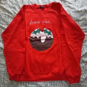 Christmas Jumper, Fancy some Pudding
