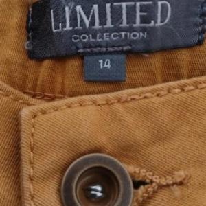 Marks & Spencer Limited Collection Mustard Tapered Trousers Size 14