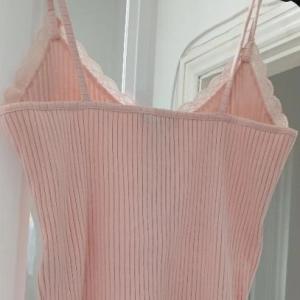 Sleeveless Top, peach-salmon, size 10/12 [Kontrast]