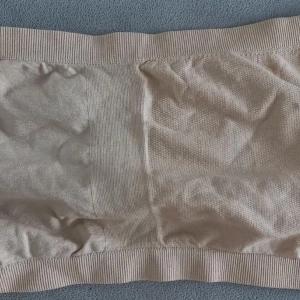 Bandeau Bra Strapless Beige XL