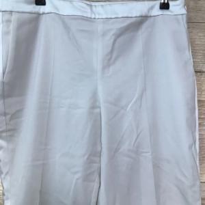 Hugo Boss Cream Straight Leg Side Zipped Trousers