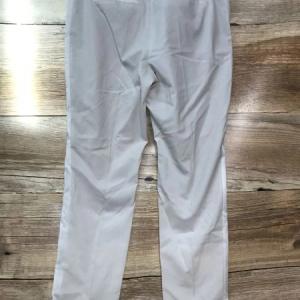 Hugo Boss Cream Straight Leg Side Zipped Trousers