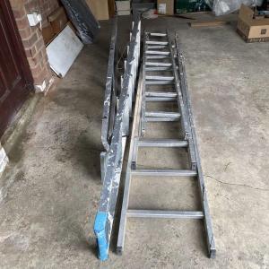 3 rung metal step ladders