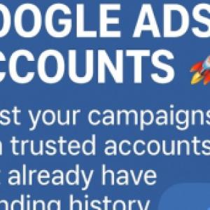 Boost Your Advertising Power with Aged Google Ads Accounts!
