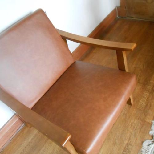 Wood Accent CHAIR - Brand New
