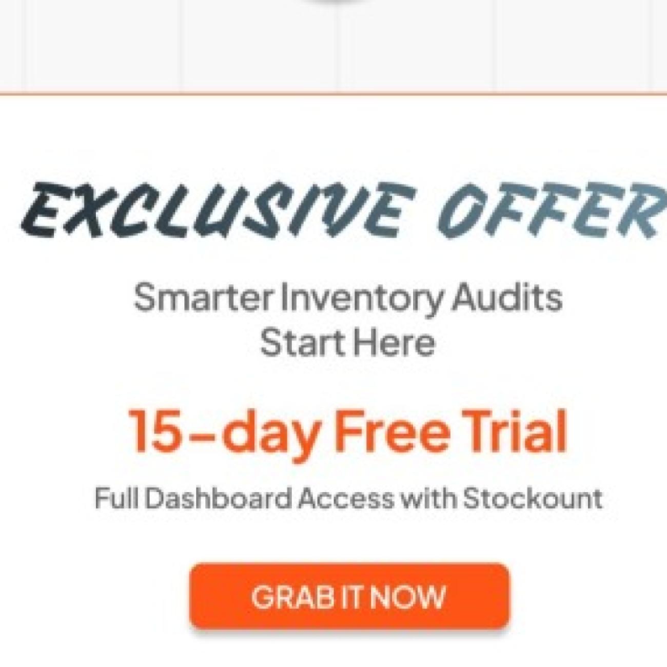 Industry-Wide Free Trial: Inventory Audits Tailored to You