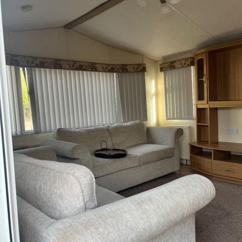 Two bedrooms at the Caravan