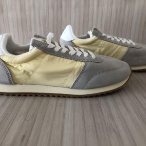 Mango Grey/Lemon Sport Soft Trainers