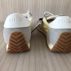 Mango Grey/Lemon Sport Soft Trainers