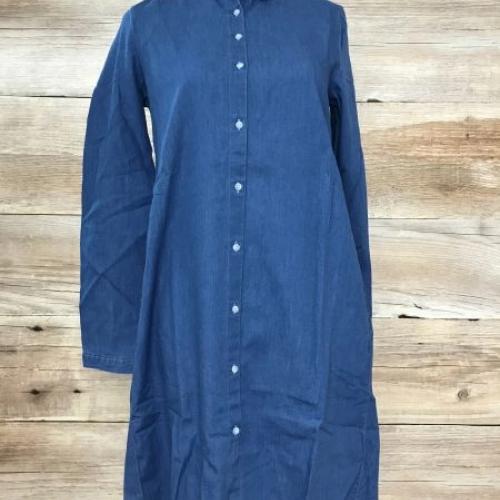 Superdry Blue Denim Shirt Dress