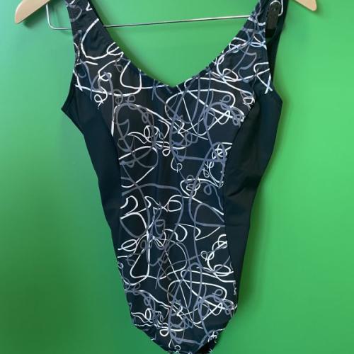 Brand New Black and grey swimsuit
