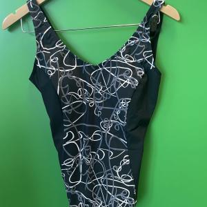 Brand New Black and grey swimsuit