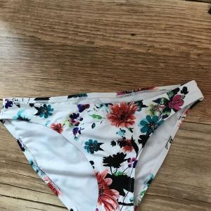 BonPrix Collection White Bikini with Floral Print