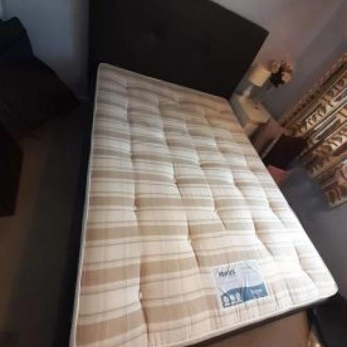 Dreams double bed frame and mattress