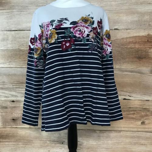 Joules Navy & Floral Top