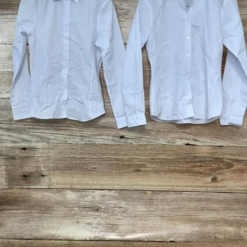John Lewis 2 Slim Fit White Shirts
