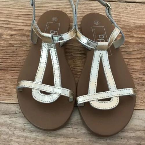 Bpc bonprix collection gold sandals