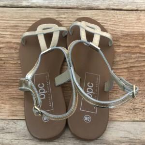 Bpc bonprix collection gold sandals