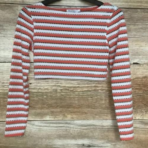 Sea Folly Australia Cropped Top with Long Sleeves