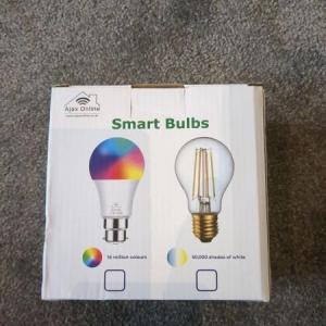 8 Crompton GU10 4.5W LED Bulbs, 2700K