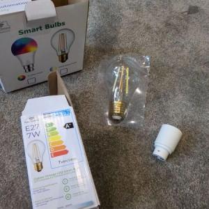 8 Crompton GU10 4.5W LED Bulbs, 2700K