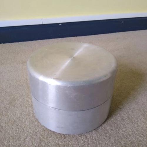 2-Part Spun Aluminium Drum/Container - JOB LOT