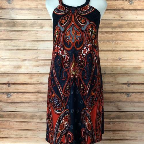 Lascana Navy/Red Beach Dress