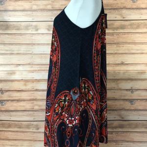 Lascana Navy/Red Beach Dress