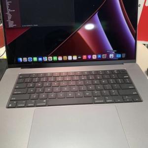 Apple MacBook Pro Laptop with M1 Pro chip [16 inch,16GB RAM512GBSSD,Late 2021] Bluetooth, Backlit Keyboard, Touch ID, Force Touch