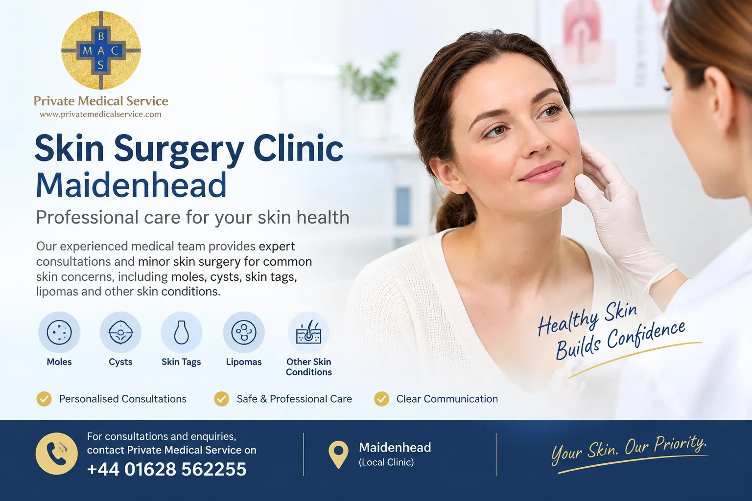Top Skin Surgery Clinic in Maidenhead – Minor Skin Surgery Specialists