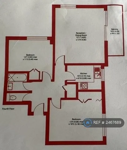 2 bedroom flat in March Court, London, SW15 (2 bed) (#2467689)