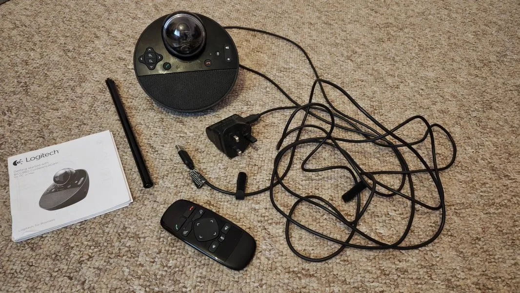 logitech BC950 video webcam with free postage