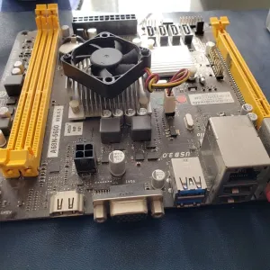 Biostar A68N-5600 Motherboard with Integrated AMD A10 CPU & 8GB RAM