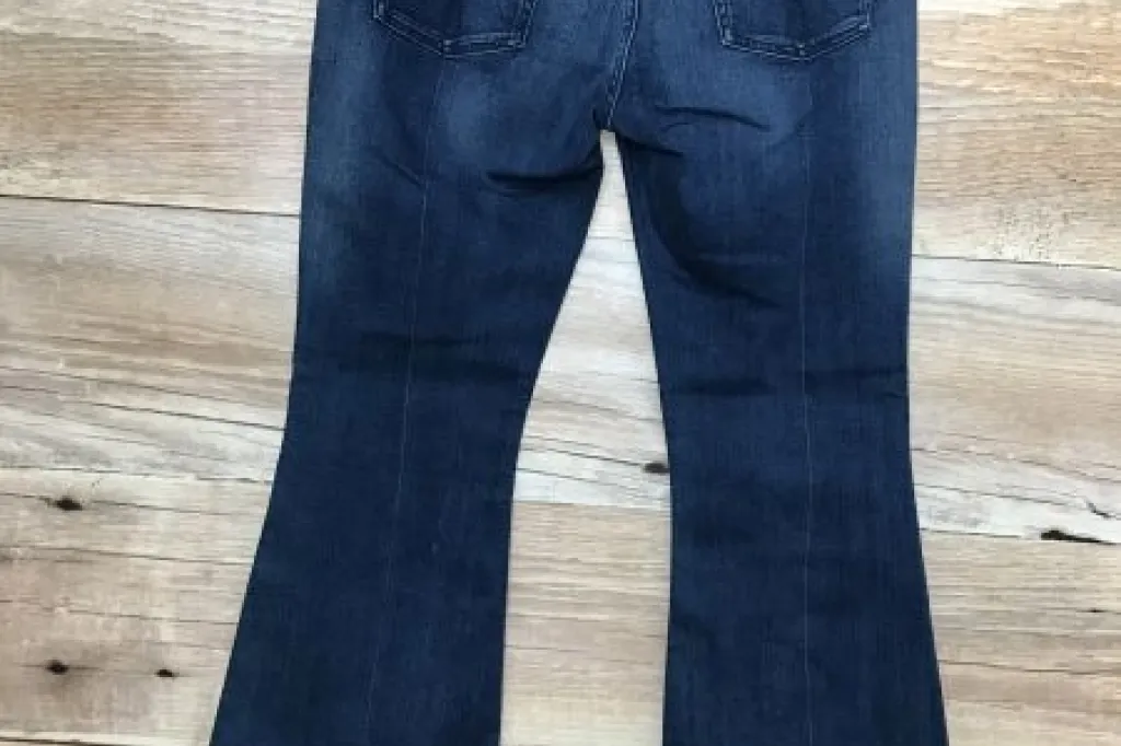 Calvin Klein Blue Infinite Shape Flare Cut Jeans