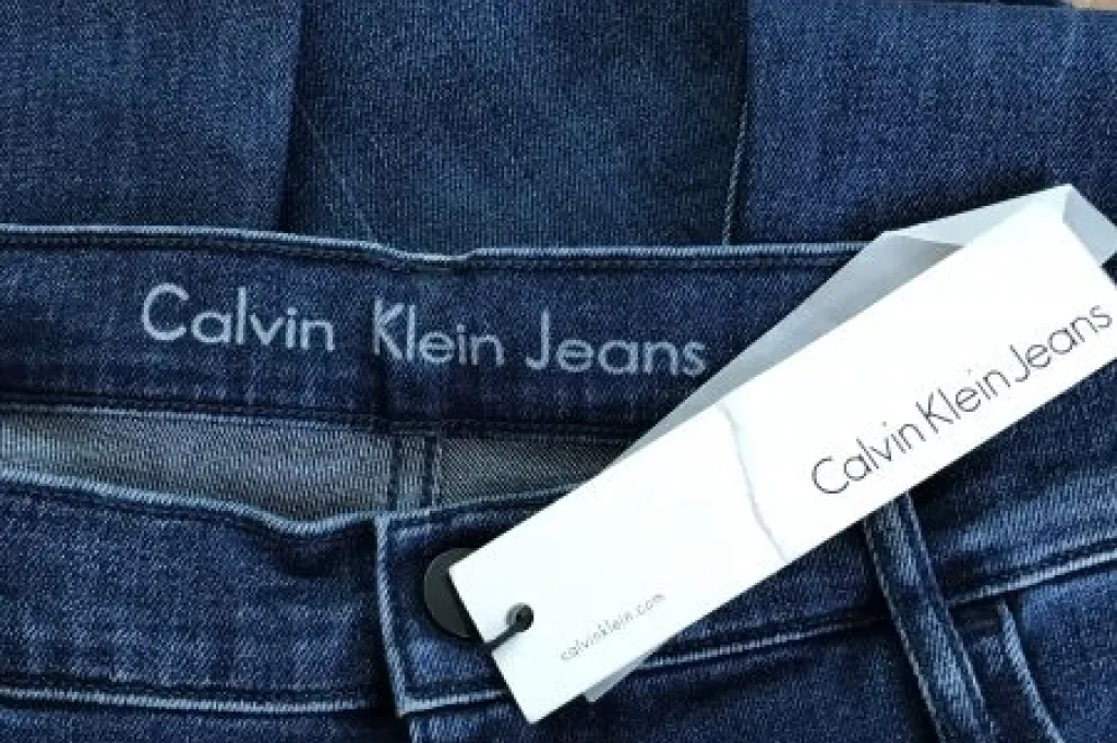 Calvin Klein Blue Infinite Shape Flare Cut Jeans